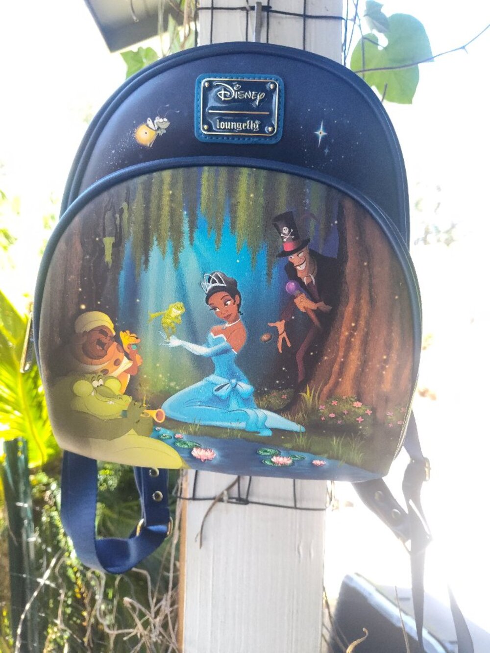 Disney Loungefly Princess and the Frog Tiana Mini Backpack